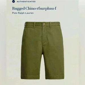 Polo Ralph Lauren Rugged Chino Shorts Size 38
